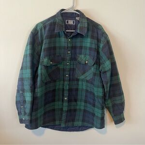 90s Plaid Jacket L